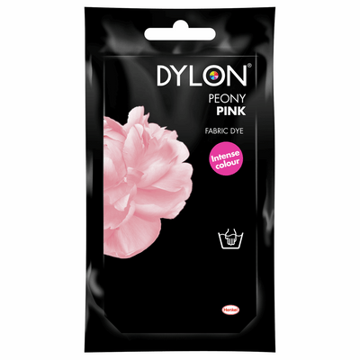 Dylon fabric hand dye 50g – peony pink