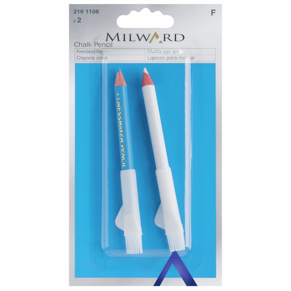 Milward Dressmaking Chalk Pencils White & Blue – Hot Pink Haberdashery