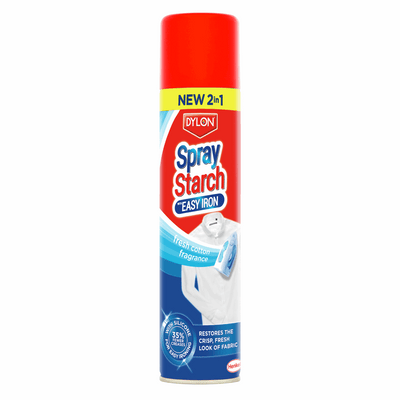 2 in 1 Dylon Spray Starch with easy iron