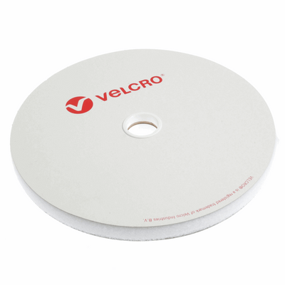 Velcro white 20mm stick on hook or loop tape in white