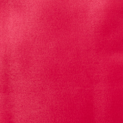 Swatch of Chinese crystal shimmer organza fabric in cerise pink