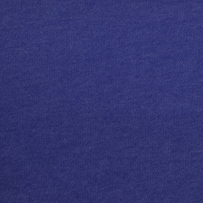 Swatch of yarn dyed stretch denim fabric in blue
