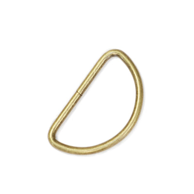 38mm d ring in antique brass