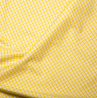 Yellow Gingham fabric