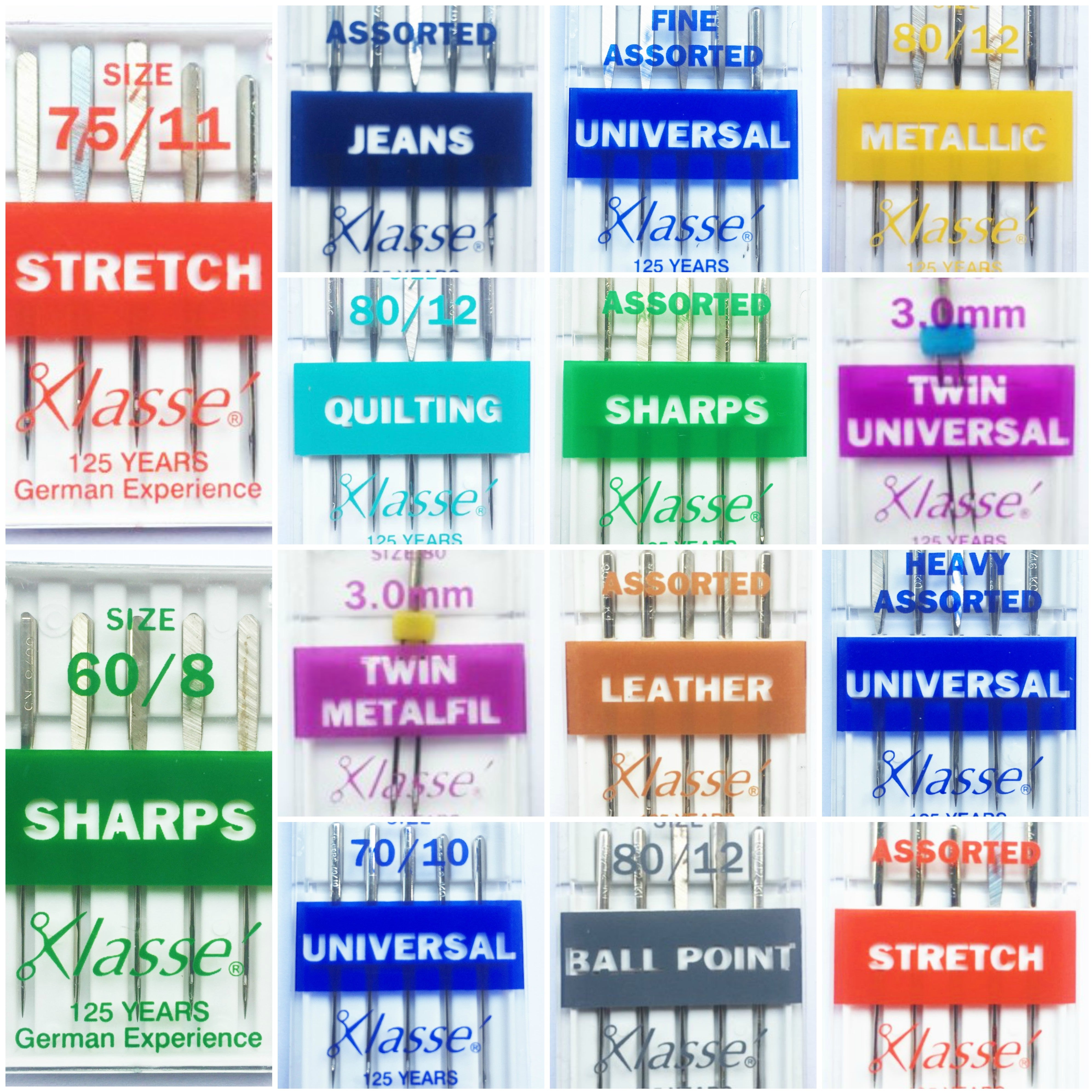 Klasse - Sewing machine needles