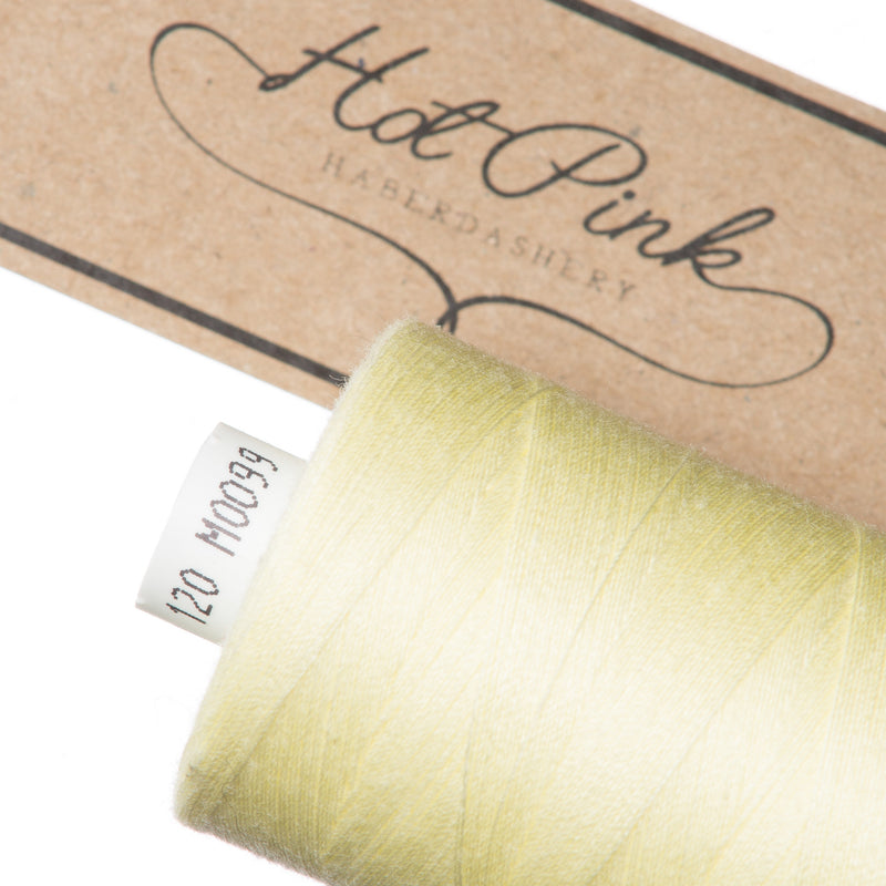 1000m Coates Polyester Moon Thread in Oranges & Yellows 0099