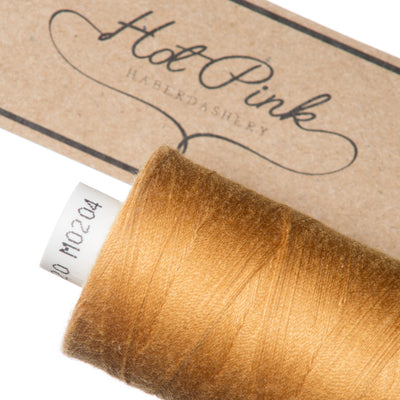 1000m Coates Polyester Moon Thread in Oranges & Yellows 0204
