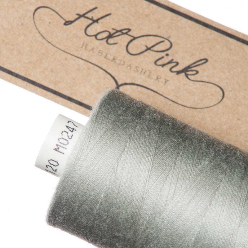 1000m Coates Polyester Moon Thread in Browns, Greys & Creams 0247