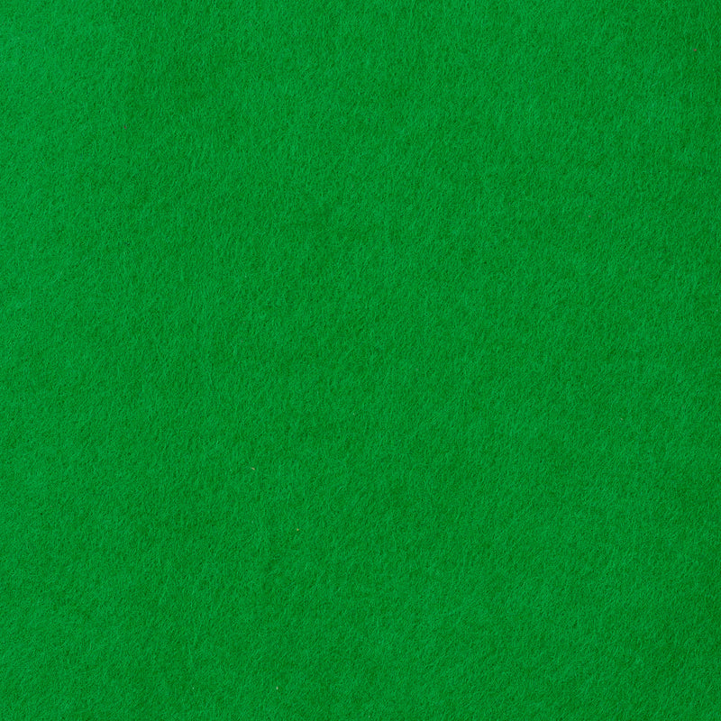 Pack of 10 Acrylic felt 9" squares / 22 cm felt squares - meadow green