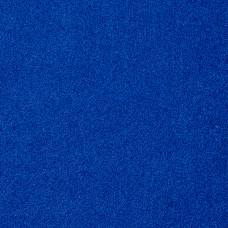 Sticky back adhesive 9" felt square / 22 cm felt square - royal blue