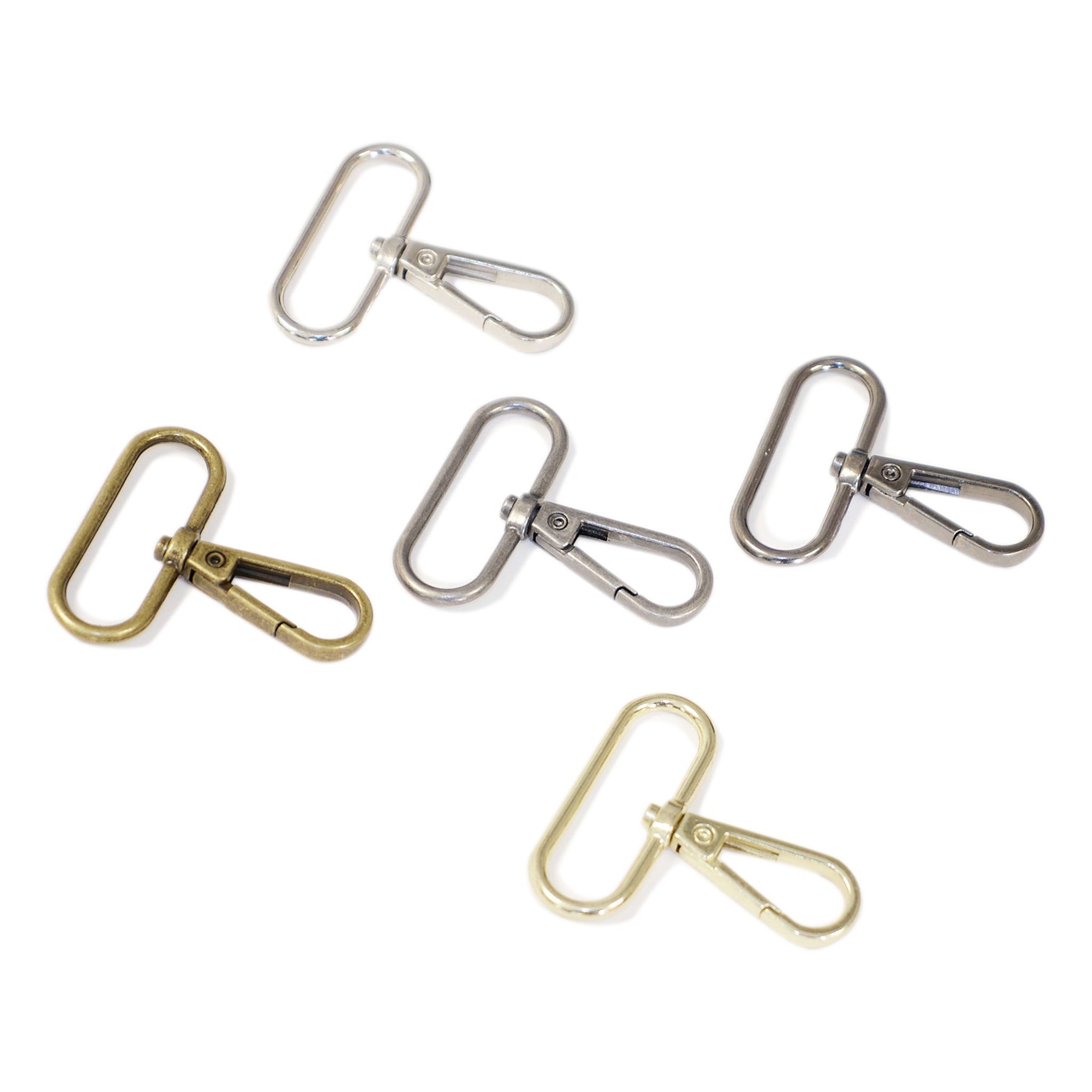 Snap Hook Swivel Clips 38mm - Pack of 2