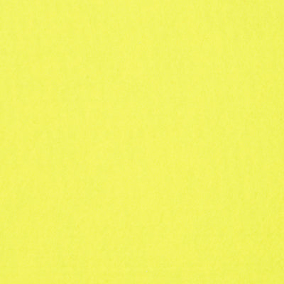 Pack of 10 Acrylic felt 9" squares / 22 cm felt squares - super bright yellow