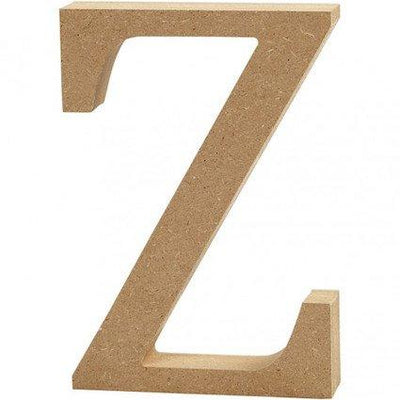 Capital letter Z – MDF Wooden letter – 13cm