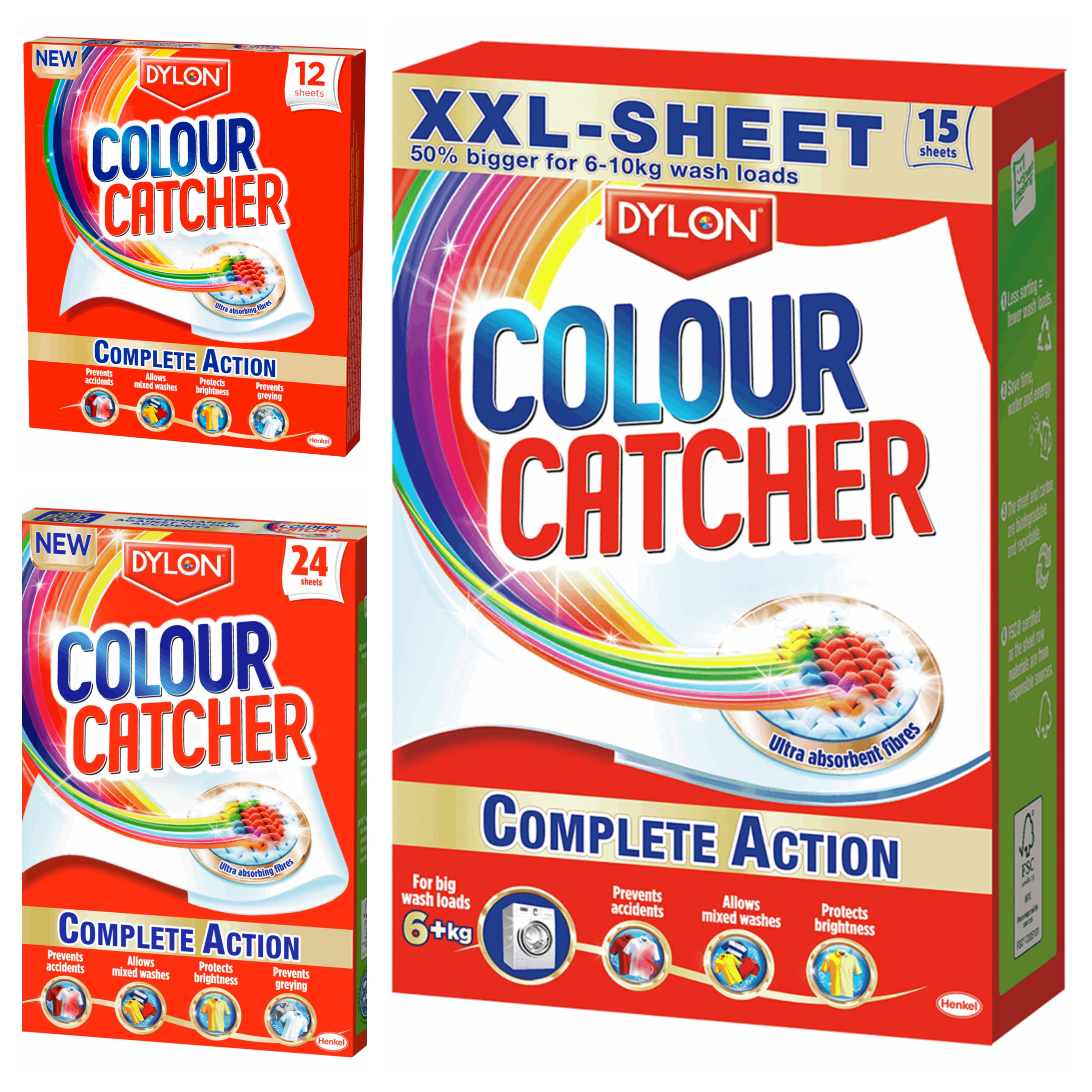 Sard Colour Catcher Prevent Colour Runs In The Wash 15 Pack