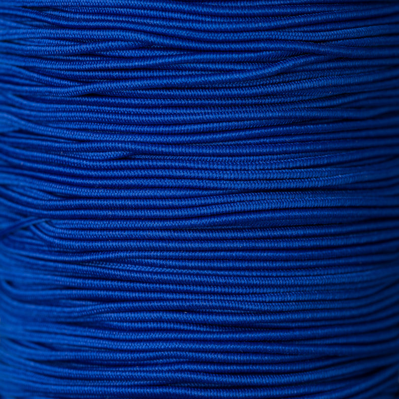 1mm Round Crafting Elastic cord in royal blue
