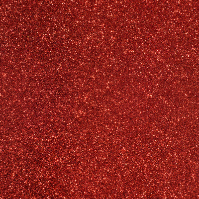 Red Glitter felt sheet - 23cm x 30cm sheet