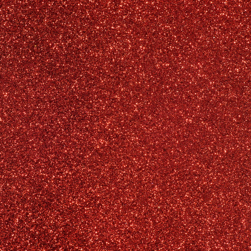 Red Glitter felt sheet - 23cm x 30cm sheet