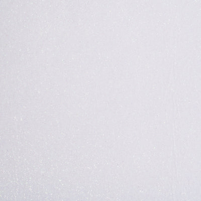 White Glitter felt sheet - 23cm x 30cm sheet