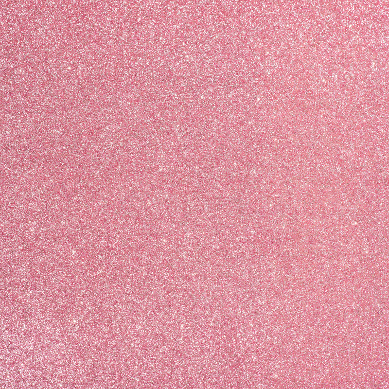 Light pink Glitter felt sheet - 23cm x 30cm sheet
