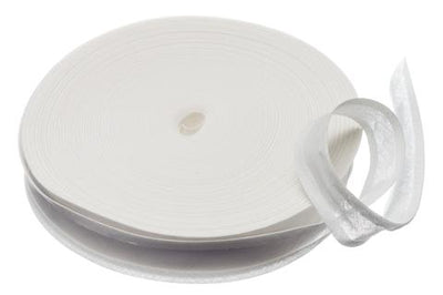 100% cotton bias binding in 16mm width in natural white