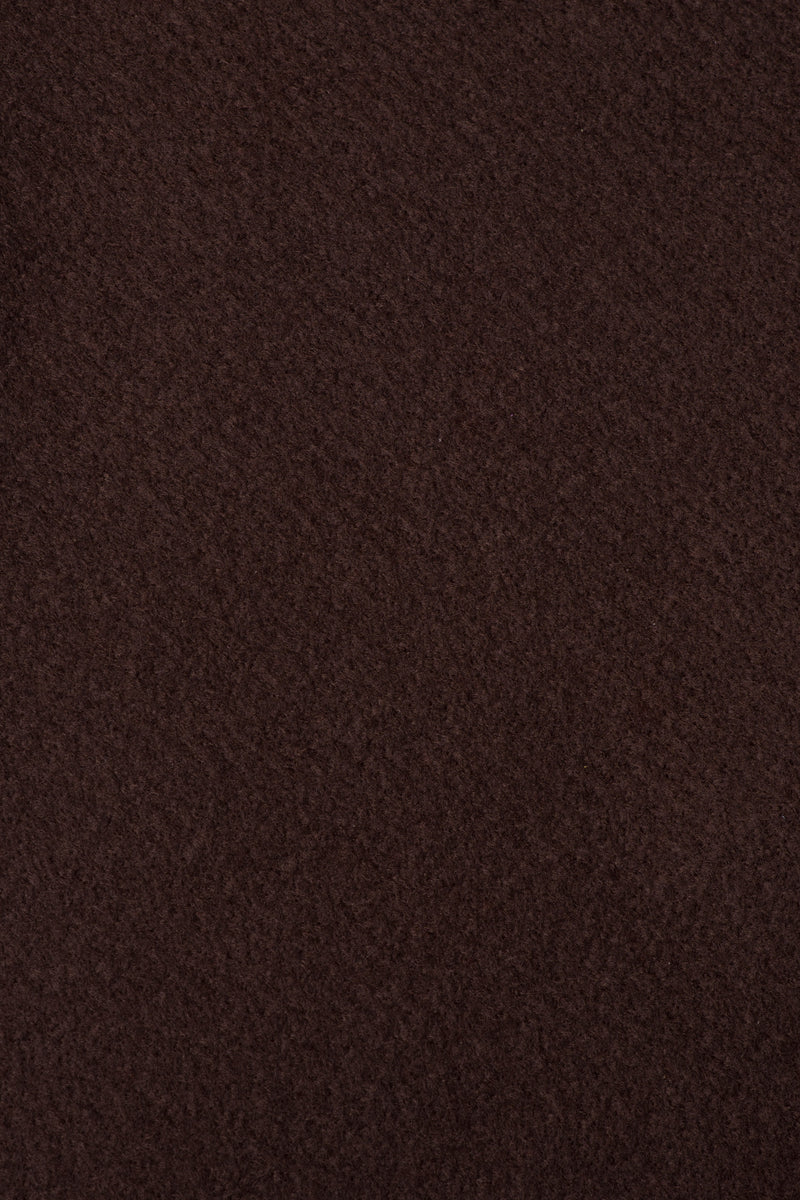 Pack of 2 - Self adhesive / Sticky back acrylic felt sheets - brown felt