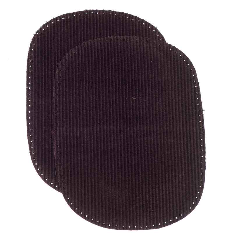 Kleiber Cord Elbow and Knee garment Patches in brown