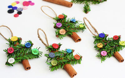 10 of the Best  & Easiest Homemade Christmas Decorations
