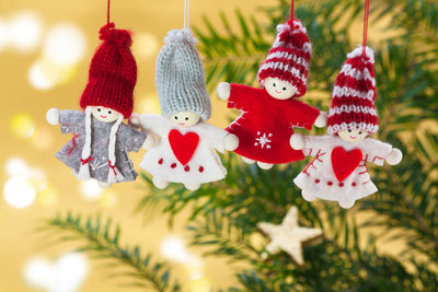 Idea for Felt Christmas Decorations