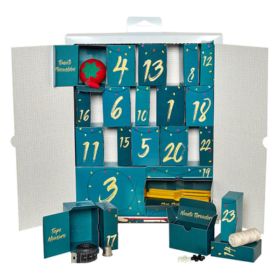 Contents of Haberdashery Advent Calendar