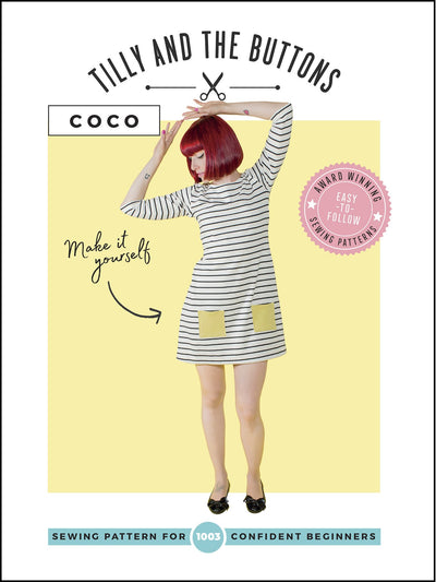 Coco Top and Dress Sewing Pattern by Tilly and the Buttons