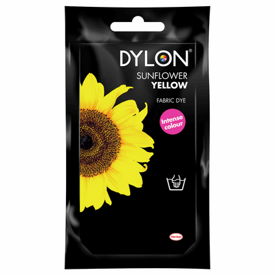 Dylon fabric hand dye – sunflower yellow