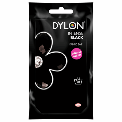 Dylon fabric hand dye 50g – intense black