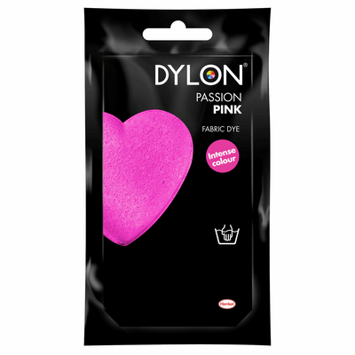 Dylon fabric hand dye 50g – passion pink