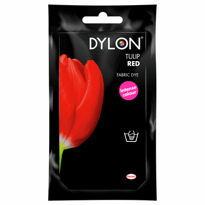 Dylon fabric hand dye 50g – tulip red