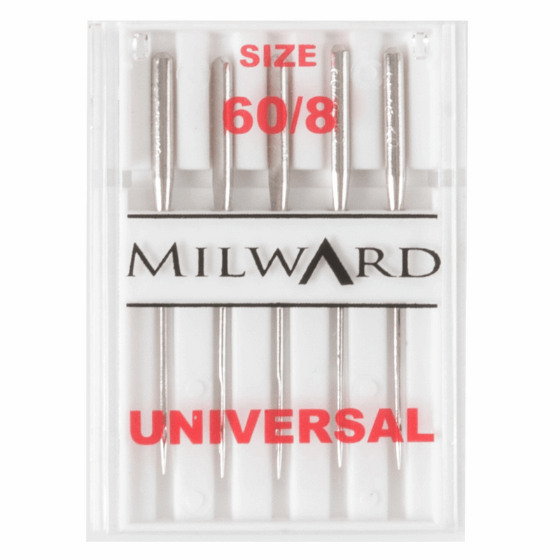 Milward Sewing Machine Needles - Universal Selection 60/80