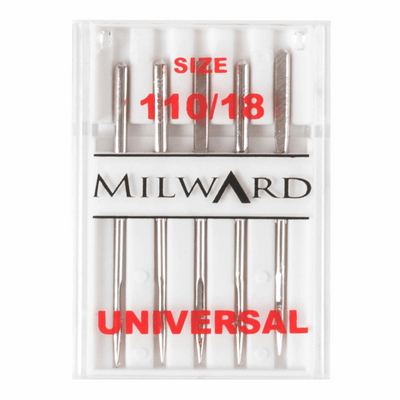 Milward Sewing Machine Needles - Universal Selection 110/18