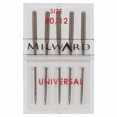Milward Sewing Machine Needles - Universal Selection 80/12