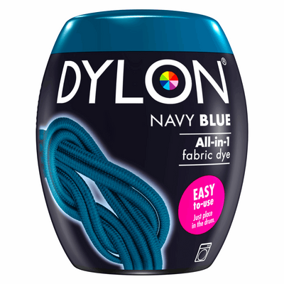 Dylon Machine Dye pod All-in-1 fabric dye 350g  – navy blue