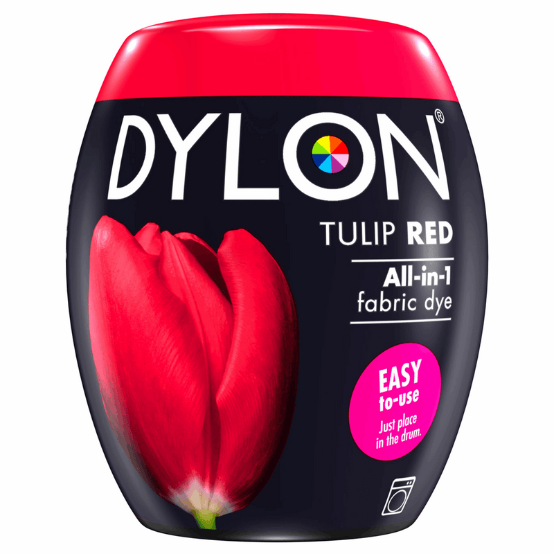Dylon Machine Dye pod All-in-1 fabric dye 350g  – tulip red