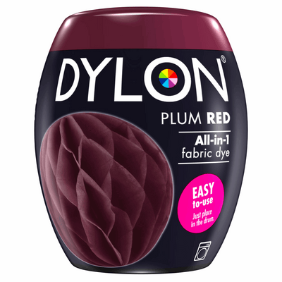 Dylon Machine Dye pod All-in-1 fabric dye 350g  – plum red