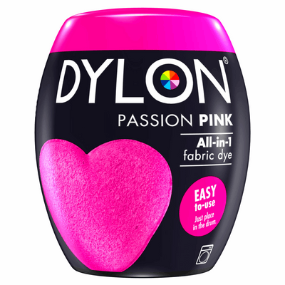 Dylon Machine Dye pod All-in-1 fabric dye 350g  – passion pink