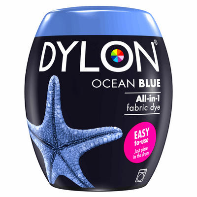Dylon Machine Dye pod All-in-1 fabric dye 350g  – ocean blue