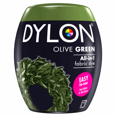 Dylon Machine Dye pod All-in-1 fabric dye 350g  – olive green