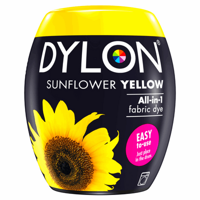 Dylon Machine Dye pod All-in-1 fabric dye 350g  – sunflower yellow