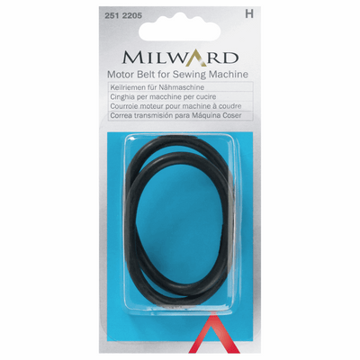 Milward black motor belt suitable sewing machines and appliances