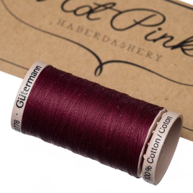 200m Gutermann Cotton Quilting Thread in Reds & Pinks 2833