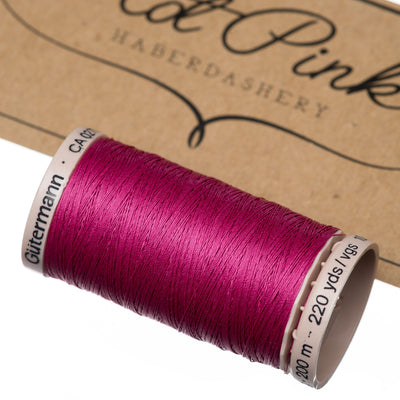 200m Gutermann Cotton Quilting Thread in Reds & Pinks 2955