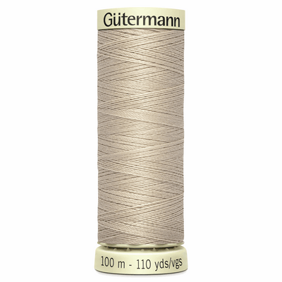 Gutermann 100% polyester Sew All thread 100m in Colour 722