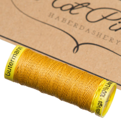 Gutermann Linen repairing Thread 50m in 4013 yellow