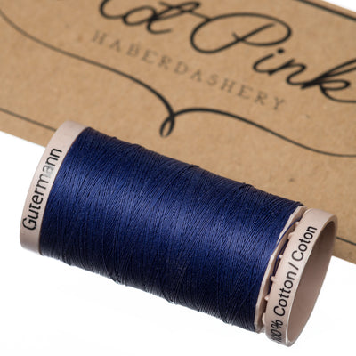 200m Gutermann Cotton Quilting Thread in Blues & Purples 4932